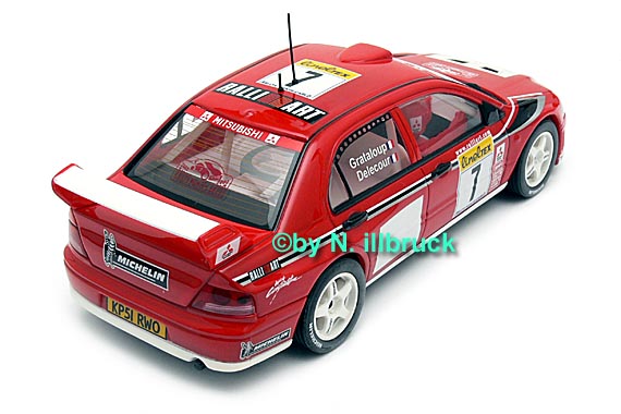 AutoArt Mitsubishi Lancer Evo VII Rally Monte Carlo